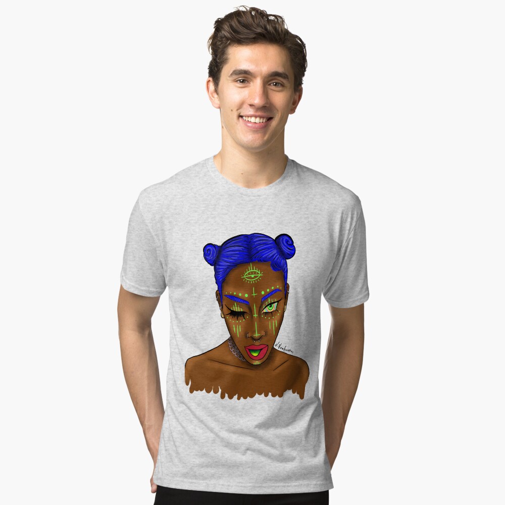 Item preview, Tri-blend T-Shirt designed and sold by VirafuentesArt.