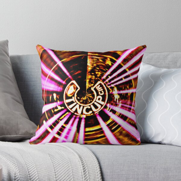 Tin Cup Throw Pillow