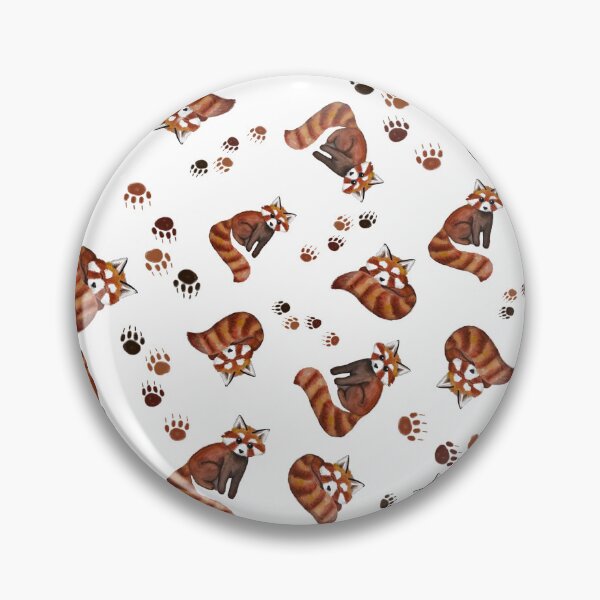 Item preview, Red Panda Pattern designed and sold by JessieFroese.