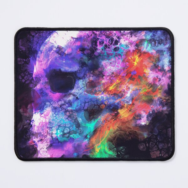 Item preview, Skull, Acrylic Pour designed and sold by Dave Ng.