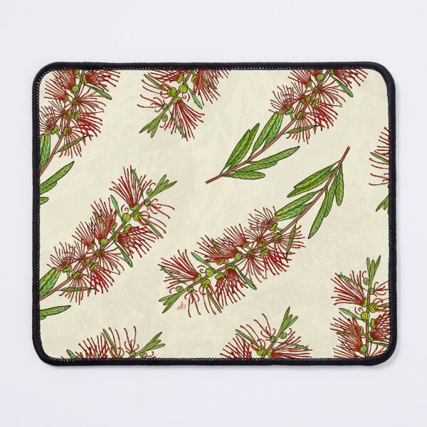 Item preview, Australian Red Bottlebrush Flowers designed and sold by natalieborghi.