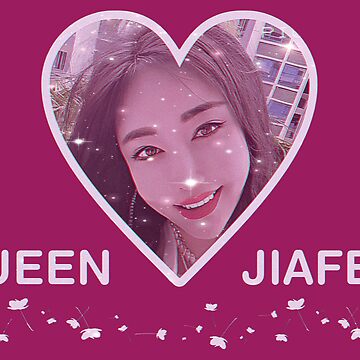 Jiafei Heart Product Sticker for Sale by KweenFlop