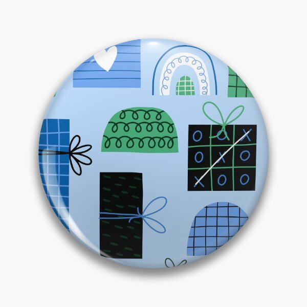 Item preview, Holiday Gift Boxes Pattern In Blue And Green  designed and sold by DEC02.