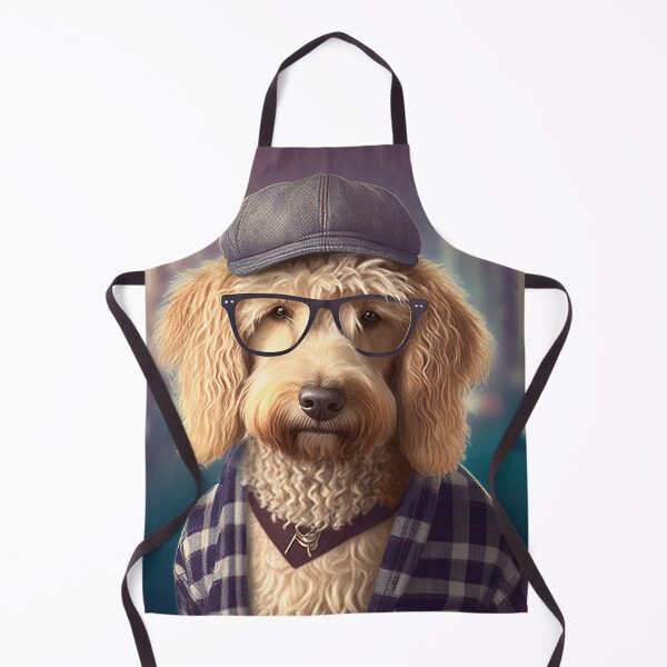 Item preview, Goldendoodle Hipster Dog designed and sold by Valro.