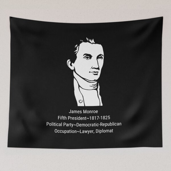 Item preview, JAMES MONROE FIFTH PRESIDENT 1817-1825 designed and sold by PatriotQuotes.