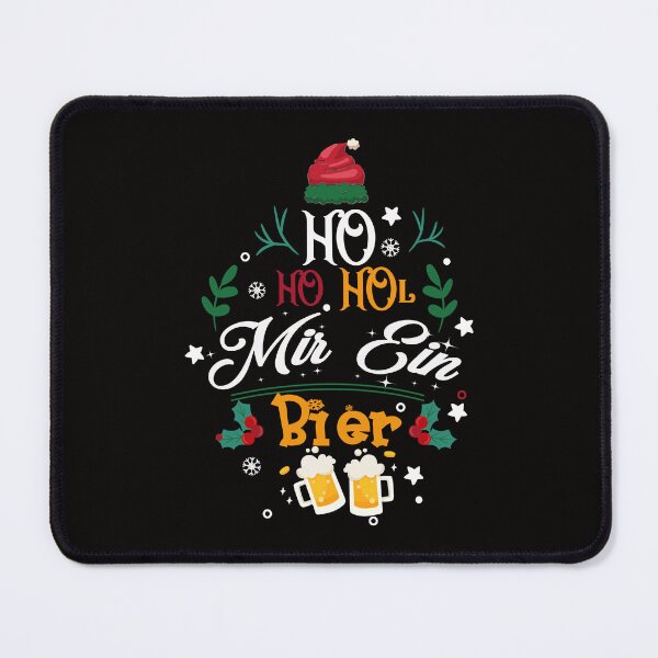 Item preview, Herren Witziges Weihnachten Ho Ho Hol mir ein Bier Ugly Christmas T-Shirt designed and sold by Dzee-Art.