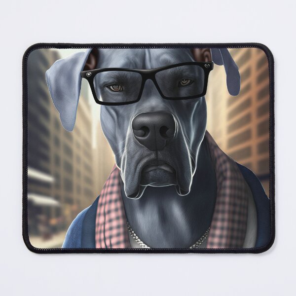 Item preview, Great Dane Hipster Dog designed and sold by Valro.