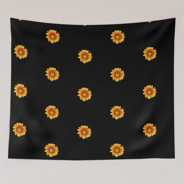 Item preview, Gazania linearis yellow flower pattern designed and sold by ArlacV.