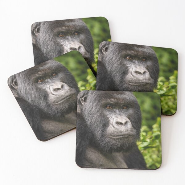 Item preview, wild mountain silverback gorilla #3 designed and sold by Christine Crosby - Sunlight Inspirations.