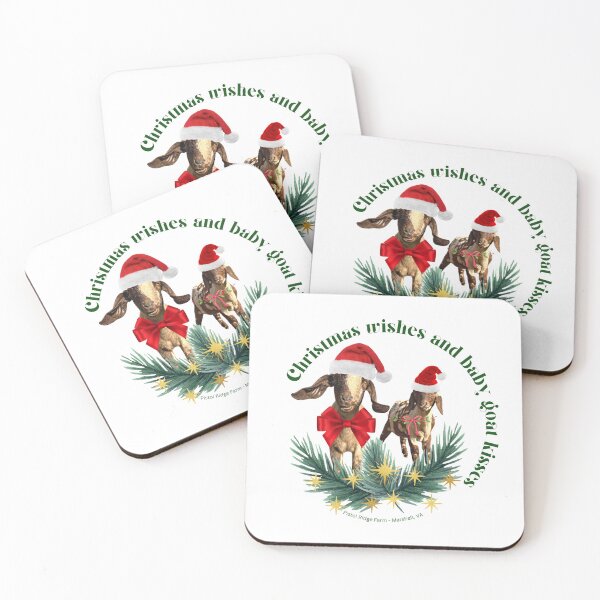 Item preview, Christmas Wishes | Holiday Goats | Christmas Goats | Cute Goats designed and sold by PistolRidgeFarm.