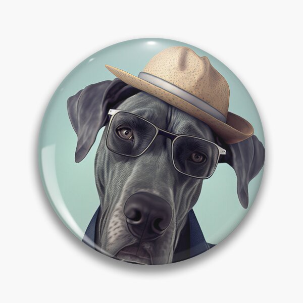 Item preview, Great Dane Hipster Dog designed and sold by Valro.