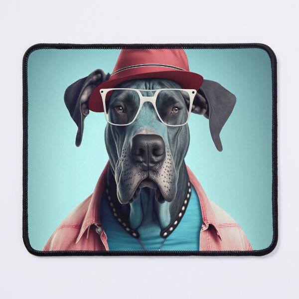Item preview, Great Dane Hipster Dog designed and sold by Valro.