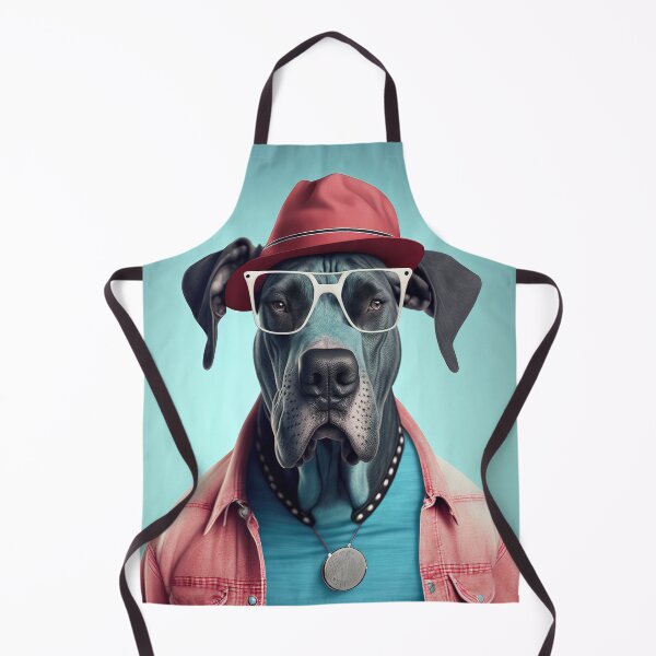 Item preview, Great Dane Hipster Dog designed and sold by Valro.