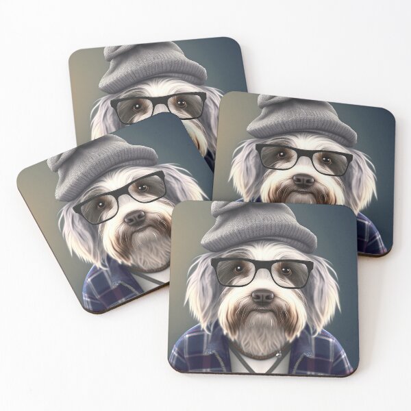 Item preview, Havanese Hipster Dog designed and sold by Valro.