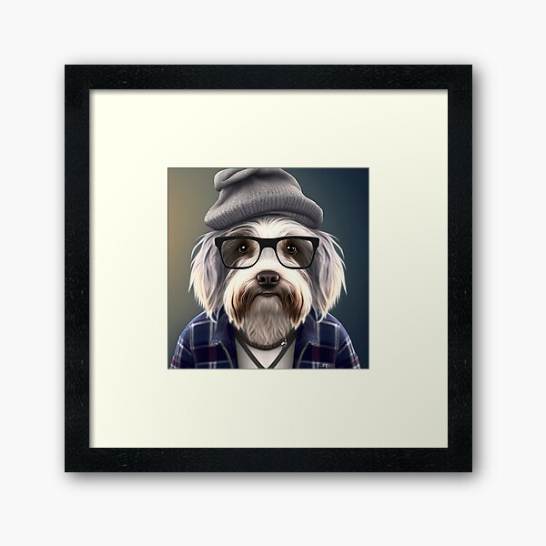 Item preview, Havanese Hipster Dog designed and sold by Valro.