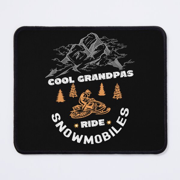 Item preview, Cool Grandpas Ride Snowmobiles designed and sold by Karry-Pat.