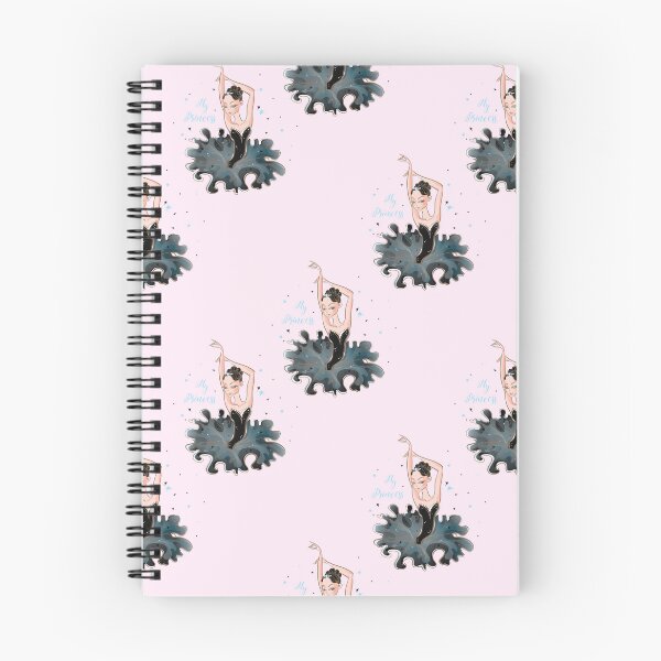 Item preview, Beautiful pink ballet dancer pattern designed and sold by reka88.