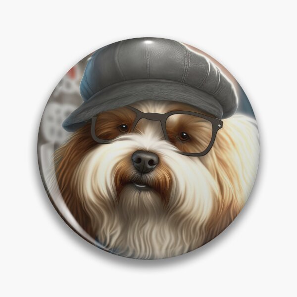 Item preview, Havanese Hipster Dog designed and sold by Valro.