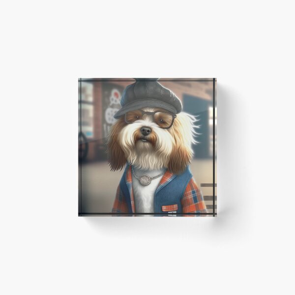 Item preview, Havanese Hipster Dog designed and sold by Valro.