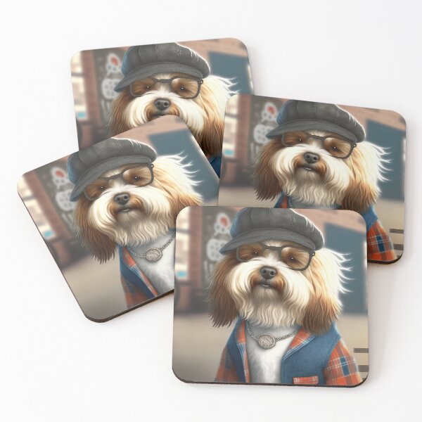 Item preview, Havanese Hipster Dog designed and sold by Valro.