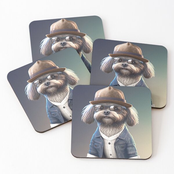 Item preview, Havanese Hipster Dog designed and sold by Valro.