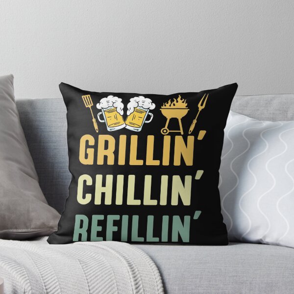 Item preview, Grillin' Chillin' Refillin' designed and sold by justie1977.