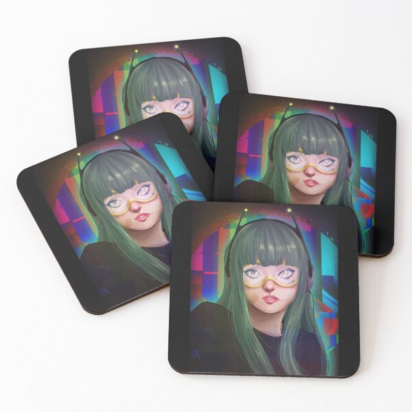 Item preview, Green Haired Girl designed and sold by cattauf-art.