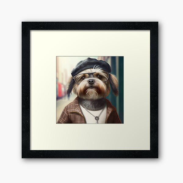 Item preview, Havanese Hipster Dog designed and sold by Valro.