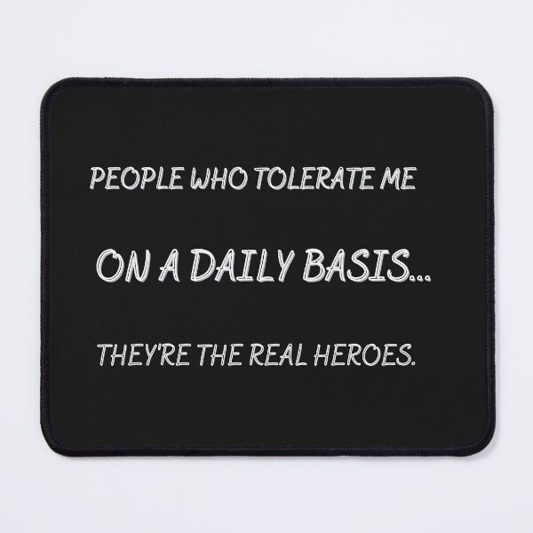Item preview, People Who Tolerate Me On A Daily Basis Sarcastic T-Shirt designed and sold by ANDREW-DESIGN.