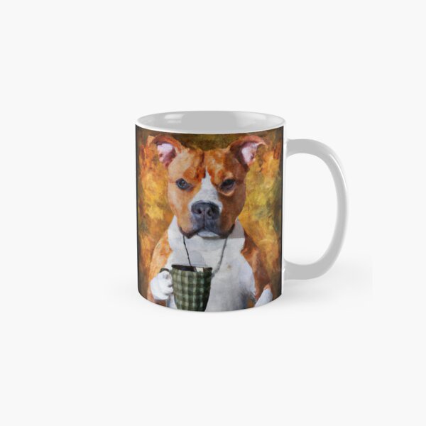 Artikel-Vorschau von AmStaff trinkt Kaffee, designt und verkauft von NiftyTees.