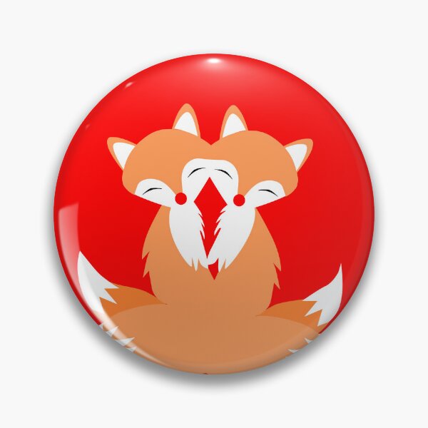 Item preview, CARNIVAL CHRISTMAS: RED NOSED TWO HEADED FOX designed and sold by Antisocial Creatives.