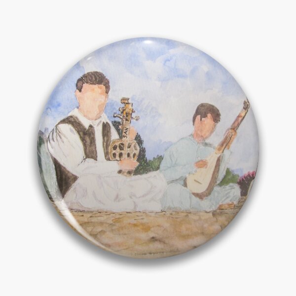 Aperçu de l'œuvre Aquarelle de musiciens baloutches créée et vendue par TurnipWilson.