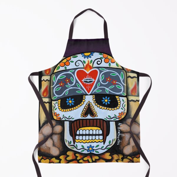 Item preview, Cholo Sugar Skull designed and sold by VirafuentesArt.