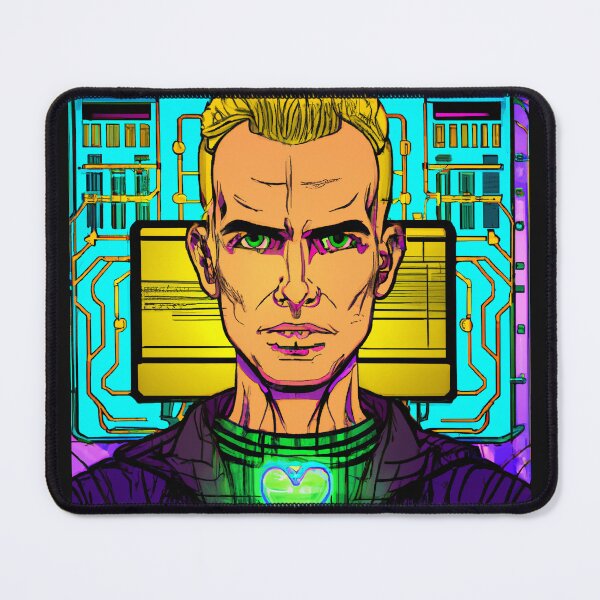 Item preview, Menacing Cyberpunk Hacker from the Hacker Series designed and sold by Artsytee Lab.