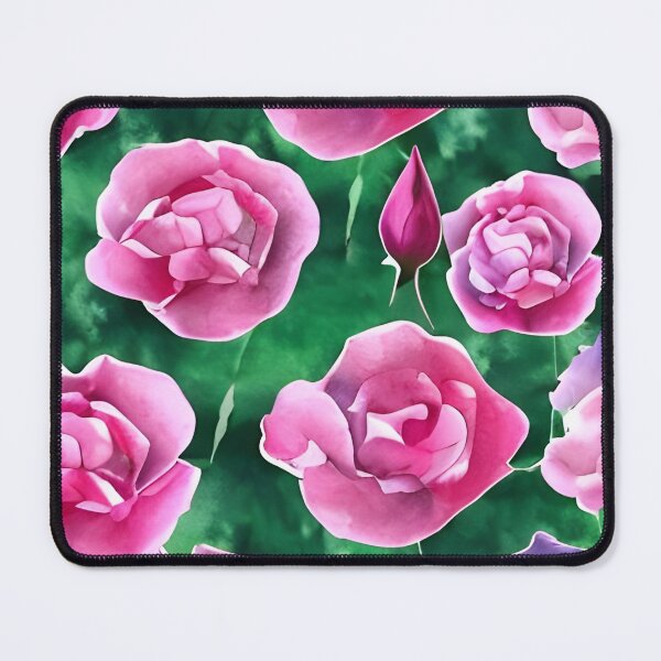 Item preview, Watercolour Rose Artwork designed and sold by The Love Quill.