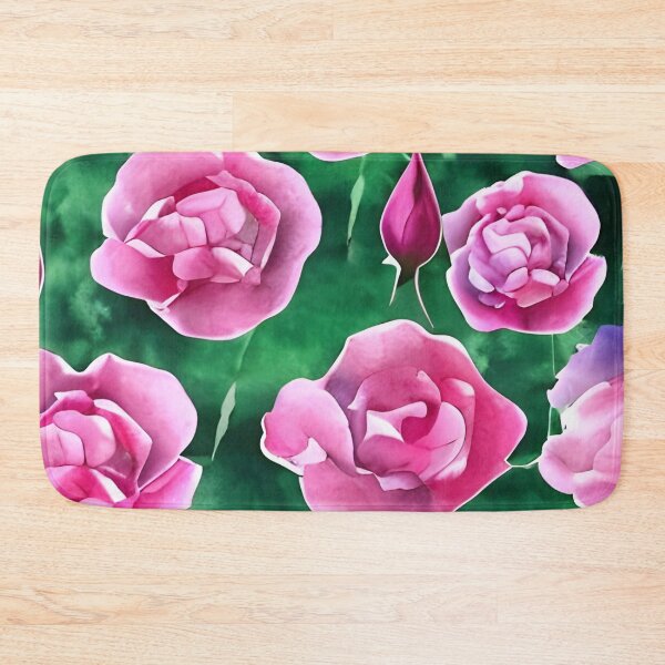 Item preview, Watercolour Rose Artwork designed and sold by The Love Quill.