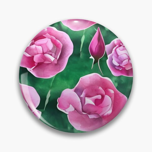 Item preview, Watercolour Rose Artwork designed and sold by The Love Quill.