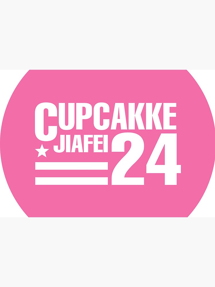 CupcakKe Jiafei Presidential Campaign Sticker for Sale by KweenFlop