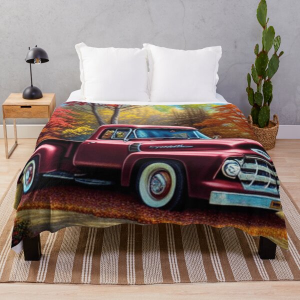 Red Truck Throw Blanket