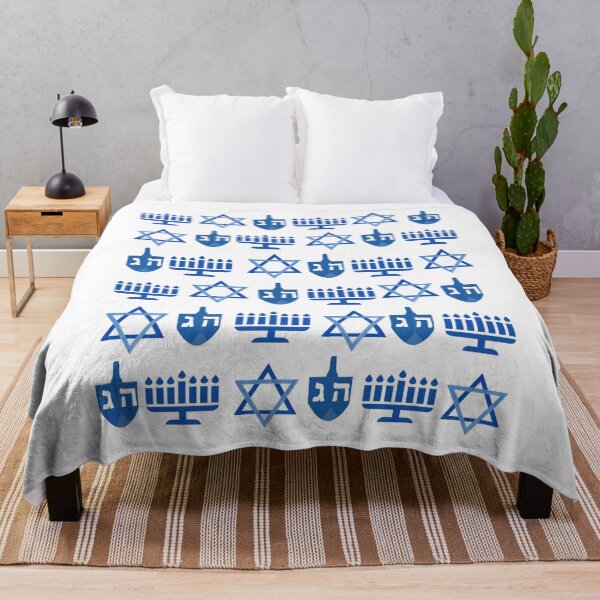 Item preview, Hanukkah Holiday pattern designed and sold by NJGDesigns.