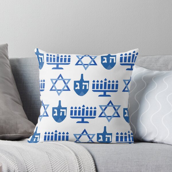Item preview, Hanukkah Holiday pattern designed and sold by NJGDesigns.