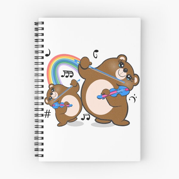Item preview, Cute bears playing violin  designed and sold by Shirley cute art .