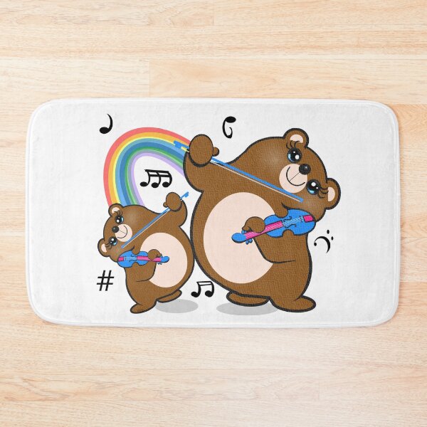 Item preview, Cute bears playing violin  designed and sold by Shirley cute art .