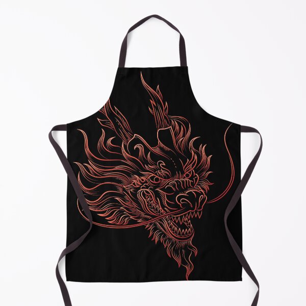 Item preview, Summer Red Oriental Dragon Head designed and sold by hockeng.