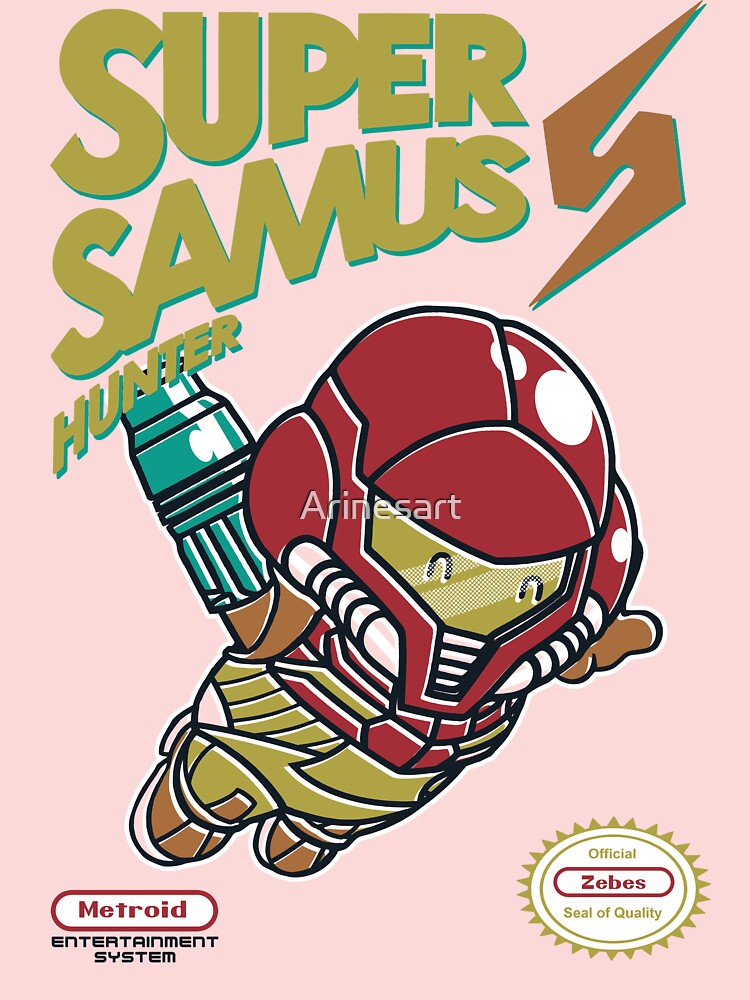 Thumbnail 2 of 2, Baby T-Shirt, Super Samus S designed and sold by Arinesart.