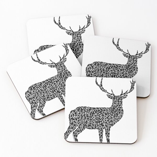 Item preview, Deer (black) designed and sold by aureliart66.
