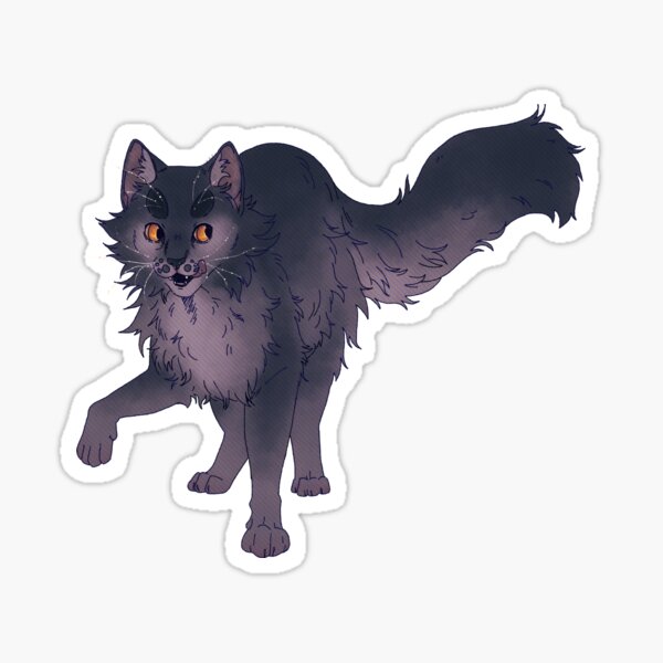 Ravenpaw, Firepaw & Greypaw (Warrior Cats) Sticker by MoonDaneka