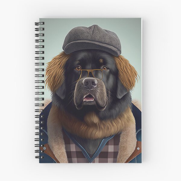 Item preview, Newfoundland Hipster Dog designed and sold by Valro.