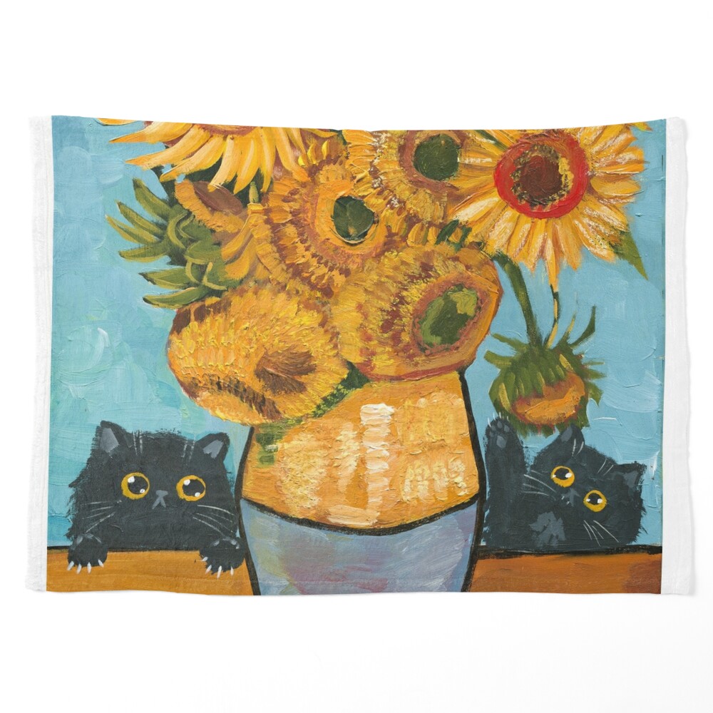 Water Bottle - Dog and Sunflower Art -Custom Pet Dog or Cat Portrait from  Photo - Life is