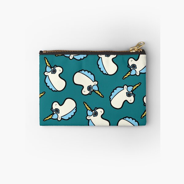 Item preview, Unicorns Are Cool Pattern - Blue designed and sold by evannave.